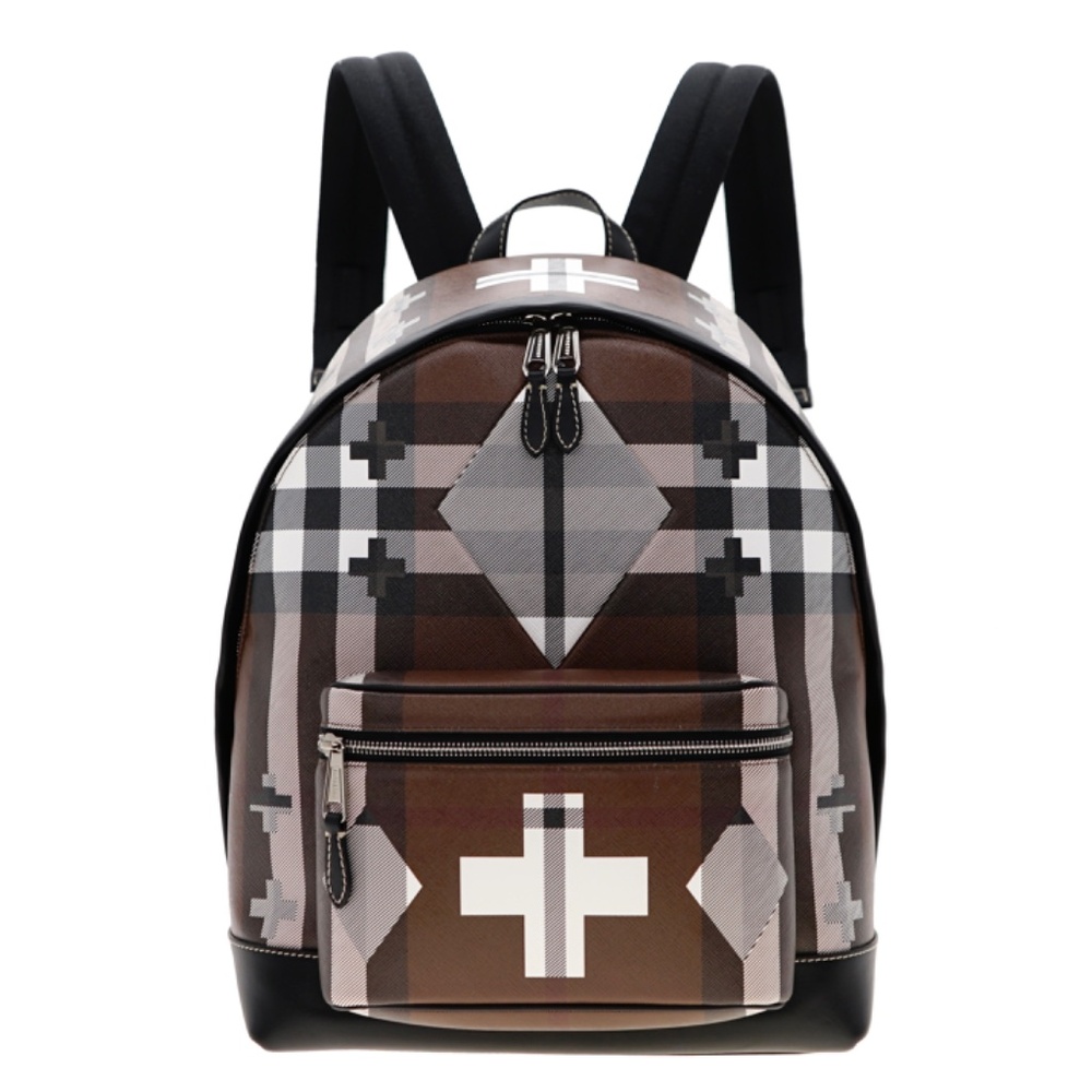 Burberry Jett Backpack Giant House Check Limited Edition New